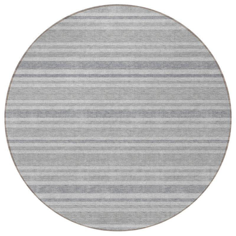 Tapis d'intérieur rond 8 po