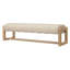 Banyon Bay Leather Bench-1919407265
