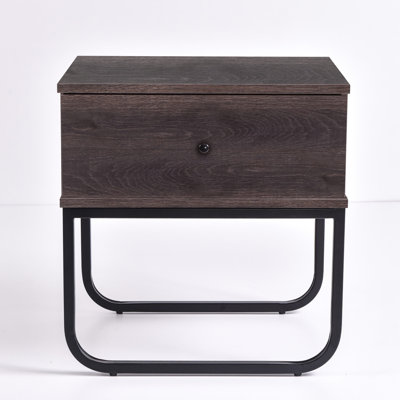Muir 50.2cm W Particle Board / Chipboard Bedside Table