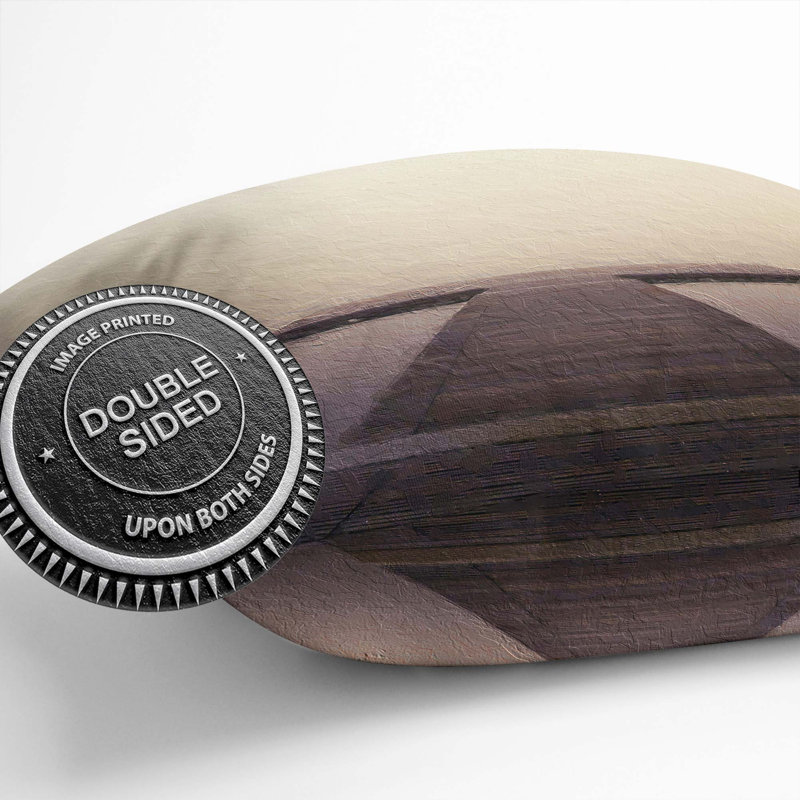 Square Throw Cushion, 40cm H x 40cm W x 15cm D