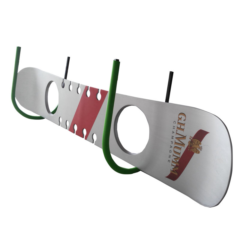 Metal Display Wall Rack Set for SUP board, Surfboard, Wakeboard, Kiteboard, Snowboard, Longboards