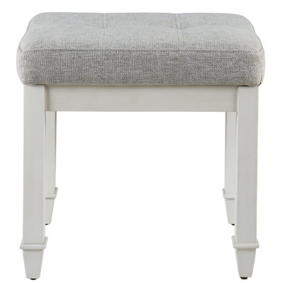 Amberrae Solid Wood Piano Vanity Stool