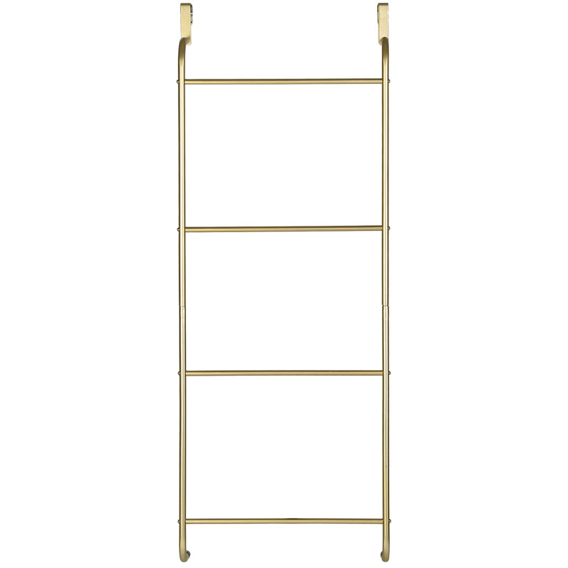 40.7 cm L 4 - Bar Over-the-Door Towel Bar, Brass