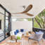 60 Inch Outdoor Ceiling Fan Without Light 3 ABS Blade With Smart APP Control-1102042496-1102042503