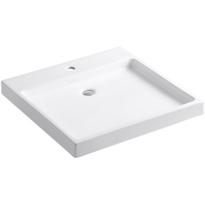 Purist® Ceramic Rectangular Drop-In Bathroom Sink