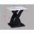 3-Piece Cocktail Set Faux Marble Table Top Table and Two Matching End Tables