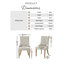 Bilche Rectangular White Marble Glass & Metal Table With Eubanks Velvet Knockerback Chairs-72370285