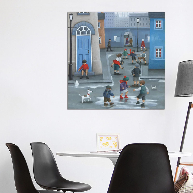 Leap Frog by Peter Adderley - Wrapped Canvas Gallery-Wrapped Canvas Giclée, 93.98 cm H x 93.98 cm W x 3.175 cm D