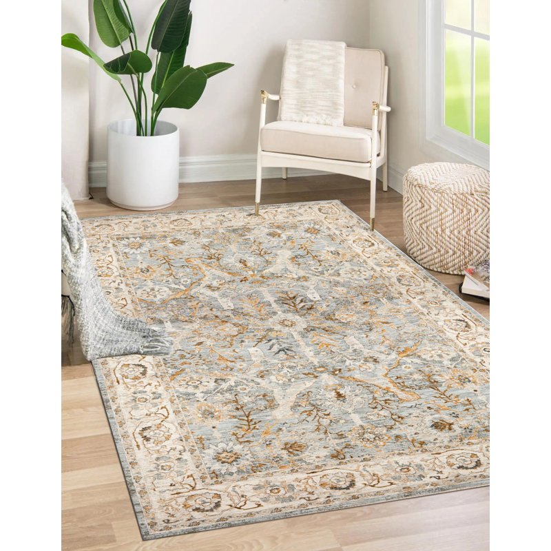 Tapis Rosegunde, Rectangle 7 pi 10 po x 10 pi 2 po