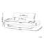 Fabric 3 Seater Sofa Beige IKAST-359196435