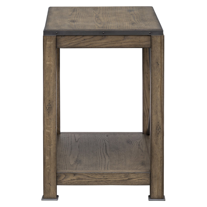 Arcadian End Table with Storage, 26" H x 18" W x 28" D
