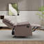 Fauteuil inclinable manuel moderne en similicuir-388102084