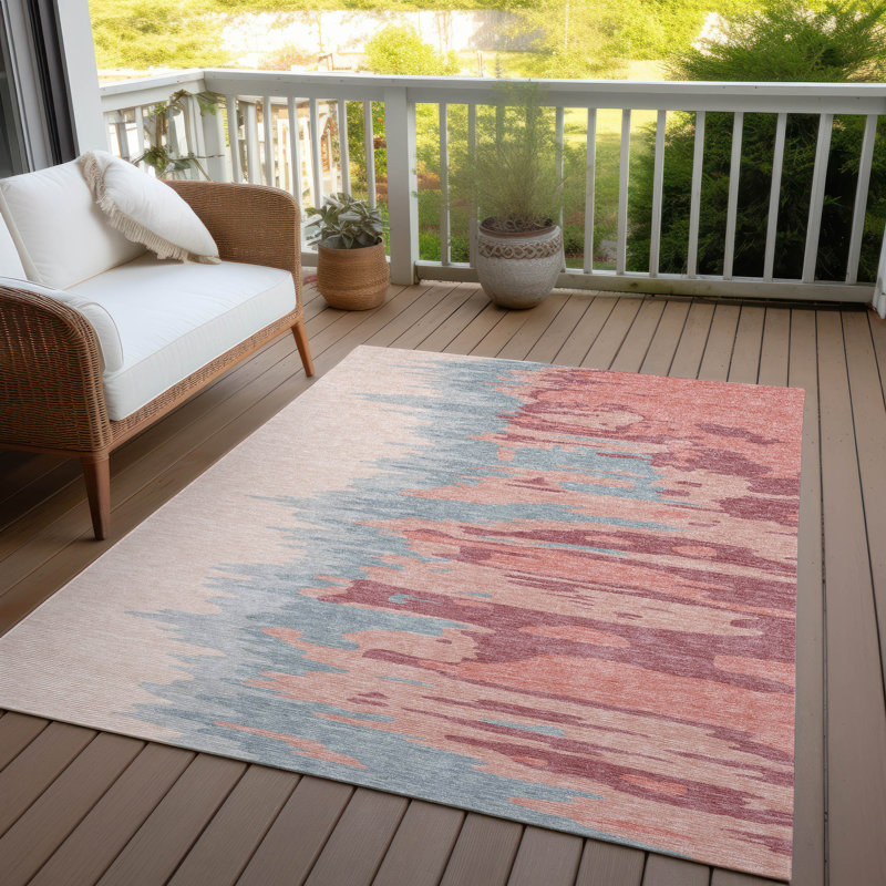 Tapis intérieur / extérieur Meleya , 5' x 7'6"