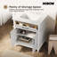 Velora 30 po X P 22 po P x 34 po Meuble-lavabo sans comptoir en blanc H