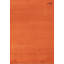 Tapis orange moderne Gabbeh 4 x 6