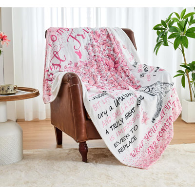 Mothers Day Blanket Gifts for Best Friend, Womens Birthday Gifts Ideas, Bestie BFF Soul Sister Friendship Gift for Women Friends, Graduation Thanksgiving Christmas Friend Gift Blanket 60"X50"