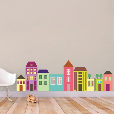 Scenic & Cityscapes Non-Wall Damaging Wall Decal