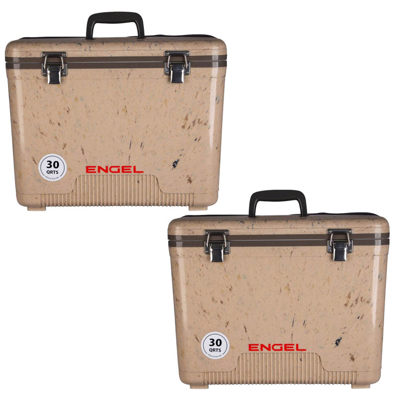 Engel 30 Quarts Ice Chest, Brown