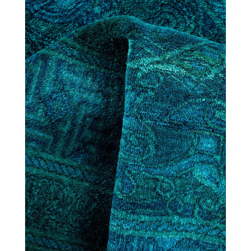 Overyed One-of-a-Kind Rectangle 2'9" X 3'8" Hand Knotted Area Rug