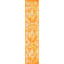Tapis oriental jaune / orange Brandt-25020905