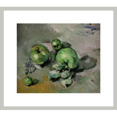 Pommes vertes par Paul Cézanne