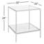 Kayce Glass End Table with Storage-91208822