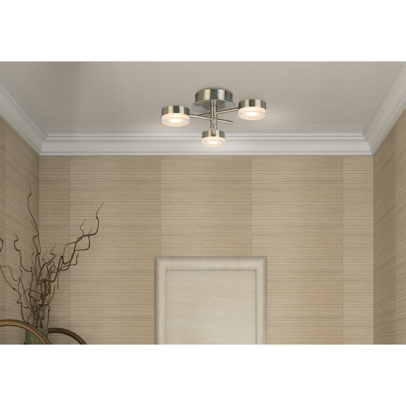 Hazel Acrylic LED Semi Flush Mount
