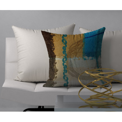 Abstract Throw Pillow