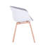 Chaise de salle à manger rembourrée Braddock