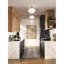 Brier 3 Light Glass Semi-Flush Mount Convertible Light-1337574327