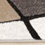 Tapis géométrique brun / ivoire Jadir-1495245353