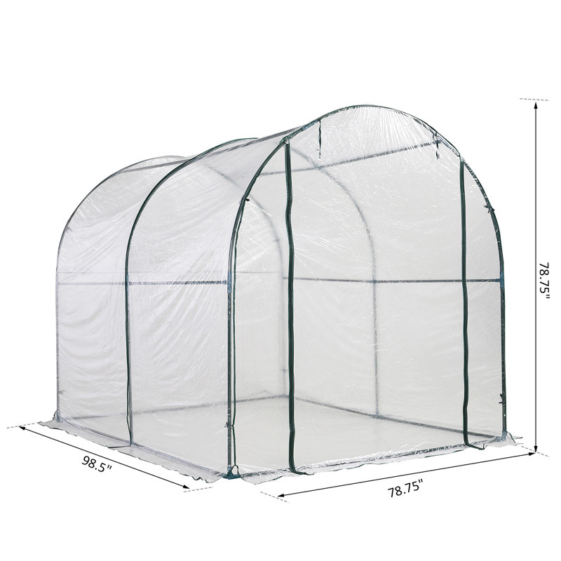 Mini serre l 78,75 po x P 98,5 po