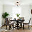 Plafonnier semi-encastré 3 lumières Modern-1662911806