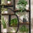 Geometric Design Display Shelf,Spacious Bookcase,Freestanding Bookshelf