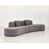 Velours gris velours