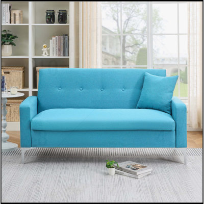 Canapé double confortable avec rangement intégré, pour les salons, les appartements et les bureaux à domicile dans les petits espaces