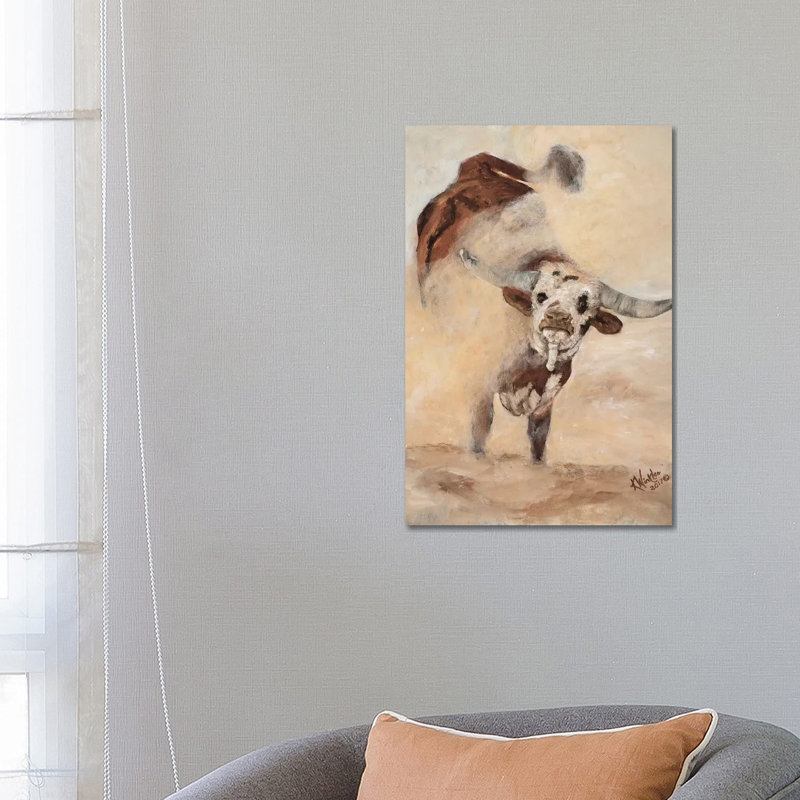 Shake Rattle & Roll I by Kathy Winkler - Wrapped Canvas Painting, 66.04 cm H x 45.72 cm W x 1.91 cm D