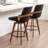 Modern Upholstered Swivel Counter & Bar Stools-1369771325-1369771324