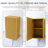 24" Light Oak Tall Bathroom Storage Cabinet
