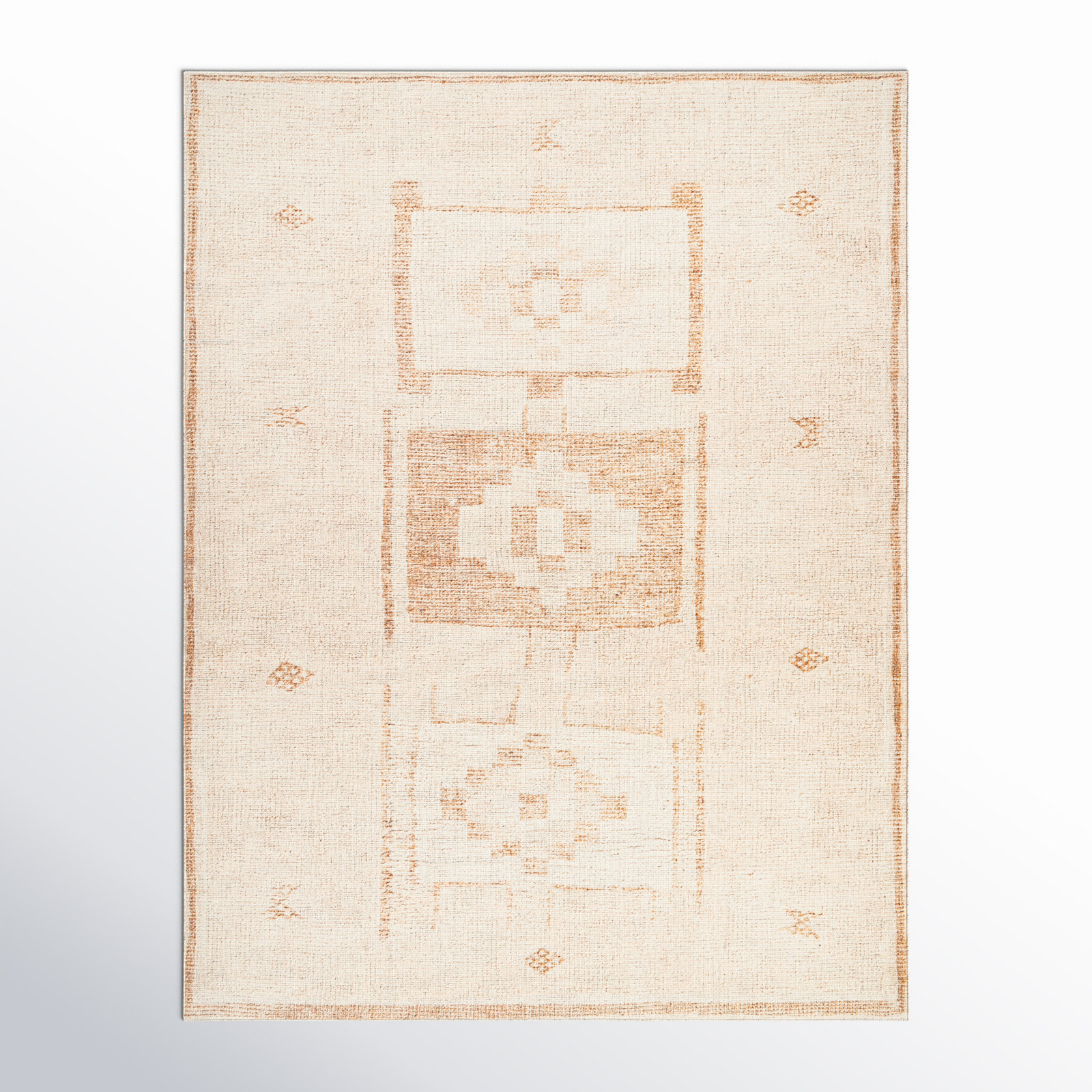 Becki Owens x Livabliss Solana Vintage Oak/Ivory Area Rug, Rectangle 9'2" x 12'