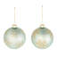 Boules de verre vertes