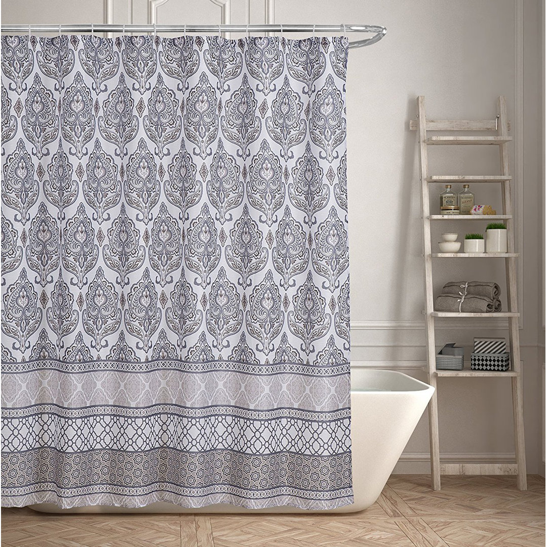 Geometric Shower Curtain Ophelia & Co.