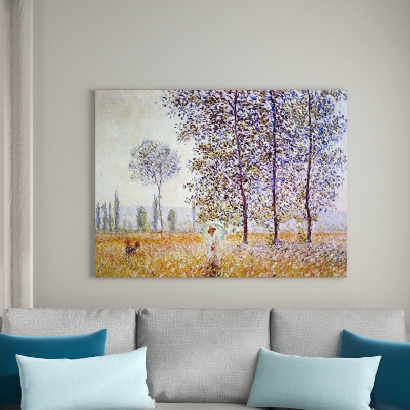 Claude Monet - Wrapped Canvas Painting, 60cm H x 80cm W x 1.8cm D