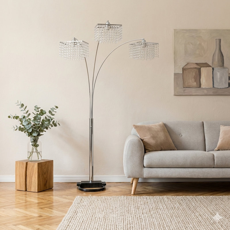 LAMPE DE STYLE À 84 BRANCHES EN 84 CRYSTAL INSPIRED (1 PC / CTN / 2,61 pieds cubes / 34,63 GW livres)