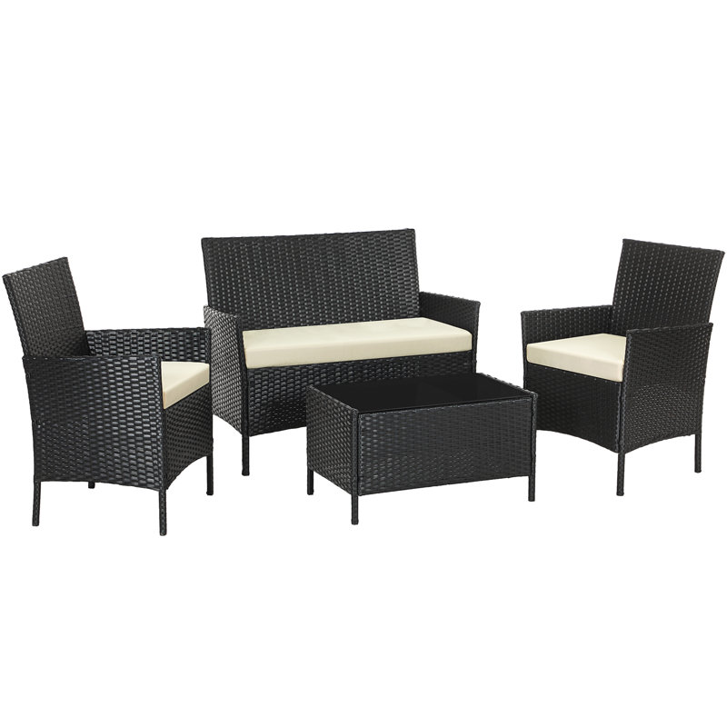 Almandine 4 - Person, Black