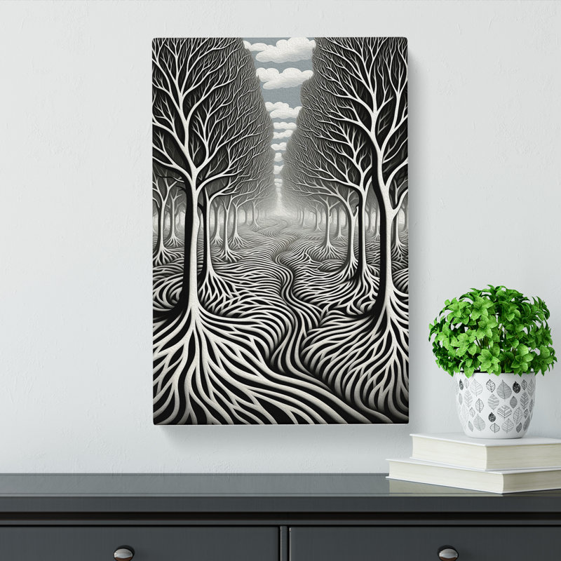 Forest - Print, 50cm H x 35cm W x 3cm D