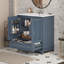 Meuble-lavabo 30 po avec lavabo en céramique-76607357