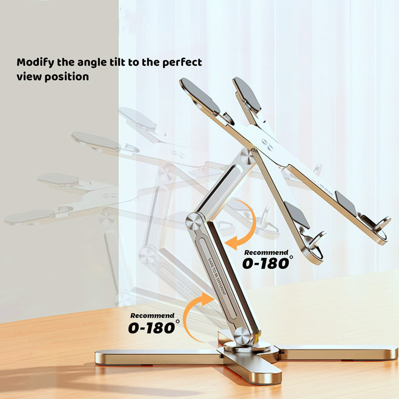Laptop Stand with 360 Rotating Base