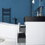 Meuble-lavabo simple mural 24 po avec lavabo en résine intégré-1273018998