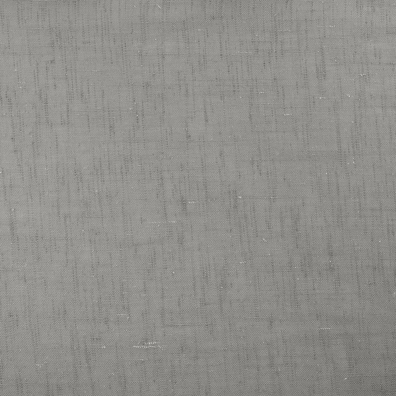 Panneau de rideau semi-diaphane avec œillets Akari, Gris, L 52 po x L 63 po
